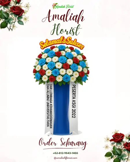 Standing Flowers Bingin Kuning